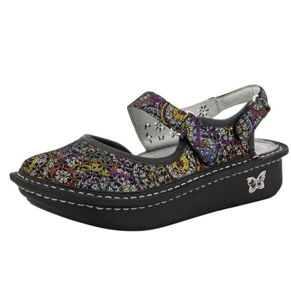 Alegria Jemma Spiro Multi Jem 325 Sz 38 US 8 - 8.5 Leather Clog Mary Jane - Picture 1 of 15